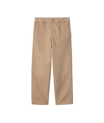 Carhartt Wip Single Knee Pant - Peanut Aged Canvas votre restaurant rapide dans 