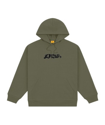 Dime Happy Hoodie Sweat A Capuche - Army Green Le MVP de beaucoup