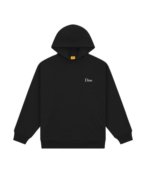 Dime Classic Small Logo Hoodie Sweat A Capuche - Black pas chere