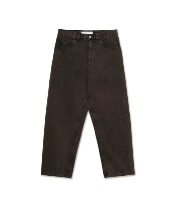 Polar Big Boy Jean Pantalon - Brown Black pas cher chine