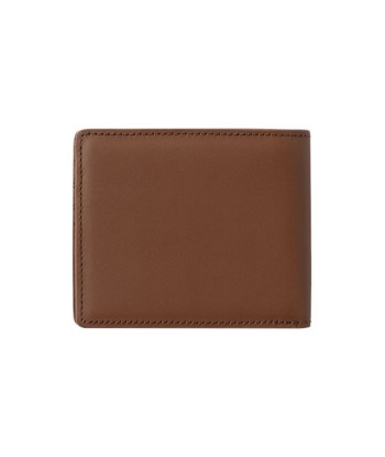 Carhartt Wip Vegas Billfold Wallet Leather - Cognac / Gold pas cher