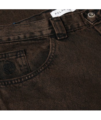 Polar Big Boy Jean Pantalon - Brown Black pas cher chine