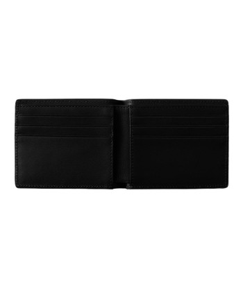 Carhartt Wip Vegas Billfold Wallet Leather - Black / Gold basket pas cher