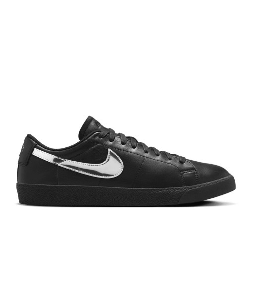 Nike Sb Zoom Blazer Low Pro Qs Dancer - Black / Metallic Silver-Black Hj6703-001 solde