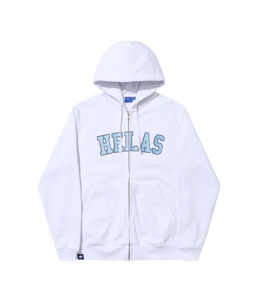 Helas Campus Full Zip Sweat A Capuche Zip - White chez Cornerstreet bien 