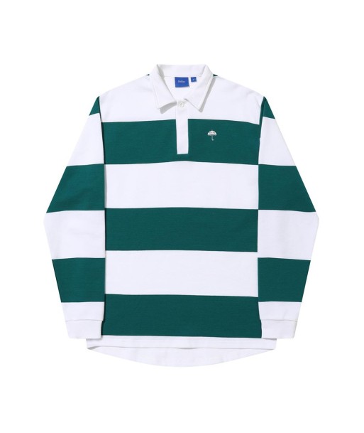 Helas Yard Ls Polo Manches Longues - White / Green 2024