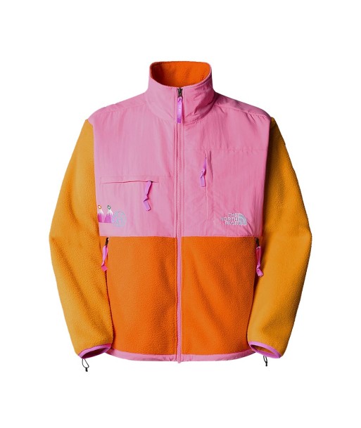 The North Face M Tnf X Yinka Ilori Retro Denali Jacket Red Orange pas cheres