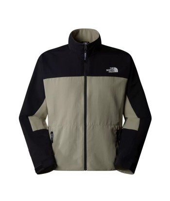 The North Face M Hmlyn Track Jacket Clay Grey / Tnf Black pas cher