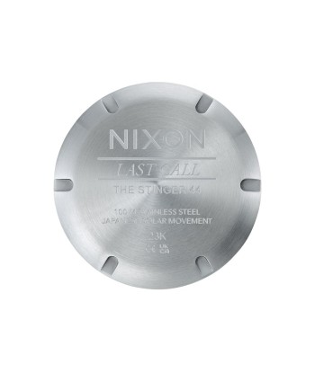 Montre Nixon Stinger 44 - Silver / Black / White Véritable concentré