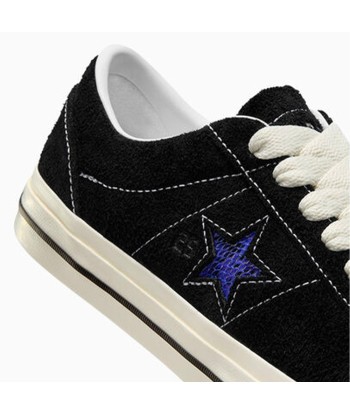 Converse Cons X Quartersnacks One Star Pro Ox - Black / Egret / Hyper Blue Paris Déstockage Promo