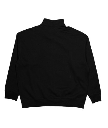 Nike SB Solo Swoosh Quarter Zip Sweat Black / White destockage