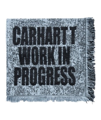 Carhartt Wip Chrysanthemum Woven Blanket Misty Sky / Black prix pour 