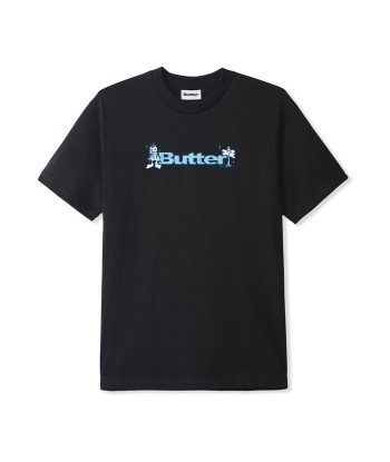 Butter Quest Logo T-Shirt - Black Comparez et commandez 