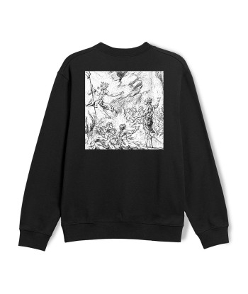 Poetic Collective Demon Crewneck Sweatshirt - Ivory le concept de la Pate a emporter 