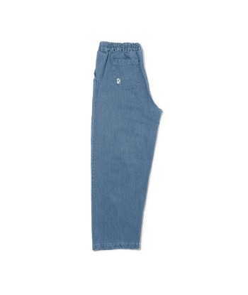 Poetic Collective Poet Pants Pantalon - Light Blue Denim les muscles