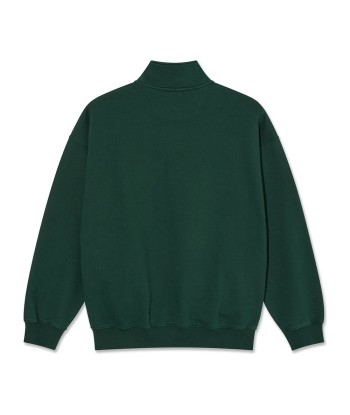 Polar Frankie Half Zip Sweater - Dark Emerald livraison gratuite