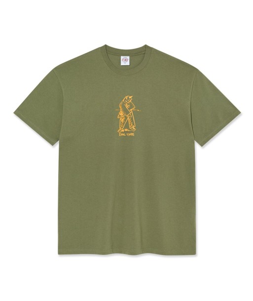 Polar Evol Times T-Shirt - Army Green 2023