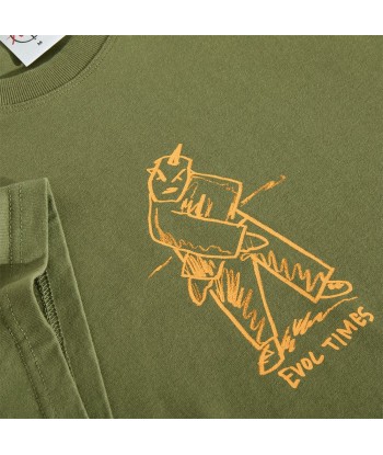 Polar Evol Times T-Shirt - Army Green 2023