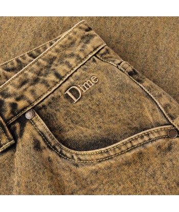 Dime Classic Baggy Denim Pant - Overdyed Gold Dans la société mordern