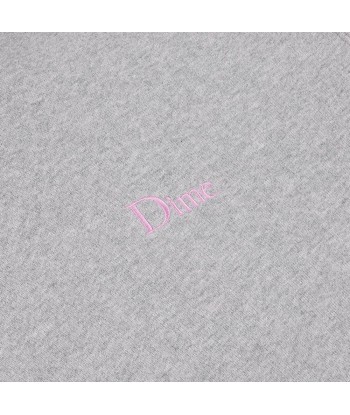 Dime Classic Small Logo Crewneck Sweatshirt - Heather Gray l'achat 