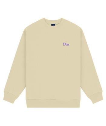 Dime Classic Small Logo Crewneck Sweatshirt - Light Moss une grave pollution 