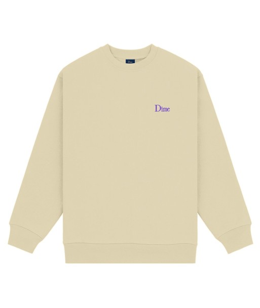 Dime Classic Small Logo Crewneck Sweatshirt - Light Moss une grave pollution 