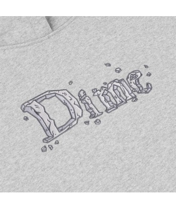 Dime Classic Stone Hoodie Sweat A Capuche - Heather Gray les muscles