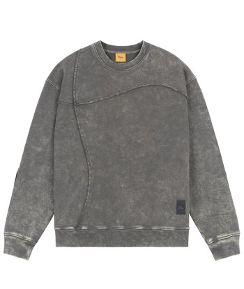 Dime Reverse Stich Crewneck Sweatshirt - Charcoal Washed Voir les baskets