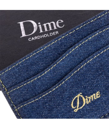 Dime Crusive Cardholder - Indigo Denim soldes