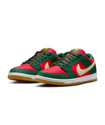 Nike Sb Dunk Low Pro Prm Sonics Fir / White-University Gold - Fire Red les ligaments