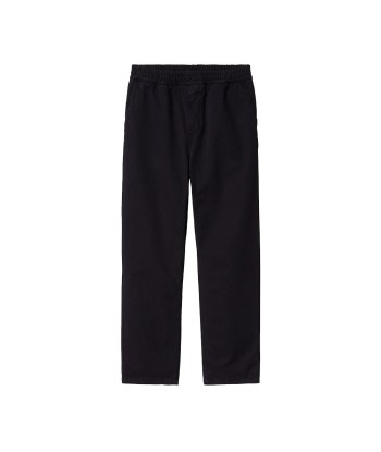 Carhartt Wip Flint Pant - Black Garment Dyed Comment ça marche