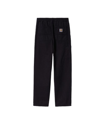 Carhartt Wip Flint Pant - Black Garment Dyed Comment ça marche