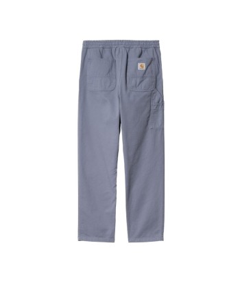 Carhartt Wip Flint Pant - Bay Blue Garment Dyed pour bénéficier 