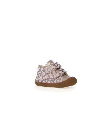 NATURINO COCOON Velcro Métallisé Fleur Rose chaussures bottillons 2 - 3 jours ouvrés.