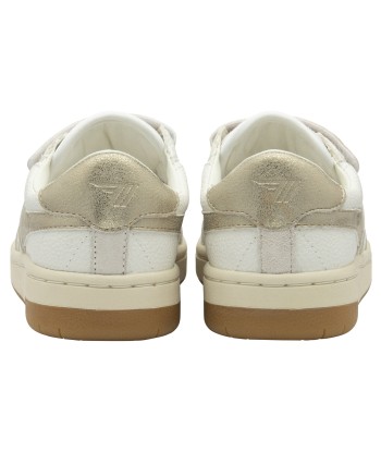 GOLA FALCON MIRROR strap Blanc Doré basket sneakers les ligaments