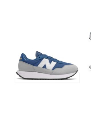 NEW BALANCE GS 237 ob1 bleu sneakers baskets de l' environnement