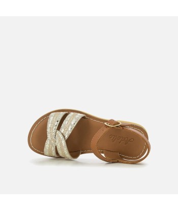 ADOLIE LAZAR SUN camel Sandales Nu pieds adulte Livraison rapide