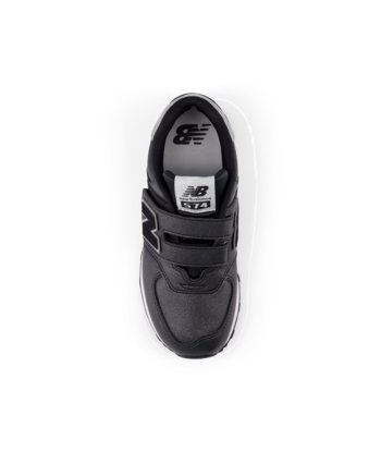 NEW BALANCE PV574 FM Noir Argent Chaussures Basses Baskets Sneakers pas chere