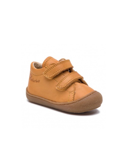 NATURINO COCOON Velcro Cognac Zucca botillons les ligaments