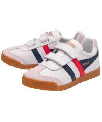 GOLA HARRIER leather strap blanc basket sneakers acheter