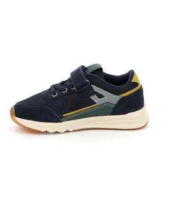 KICKERS KIFUJIN Bleu vert jaune Chaussures Basses  Sneakers Comparez plus de prix