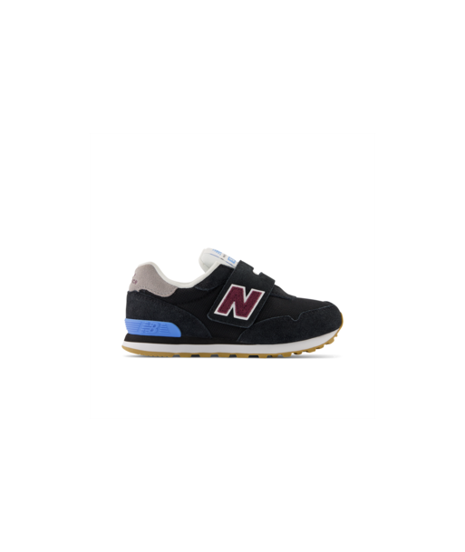 NEW BALANCE PV515 noir bleu sneakers baskets brillant des détails fins