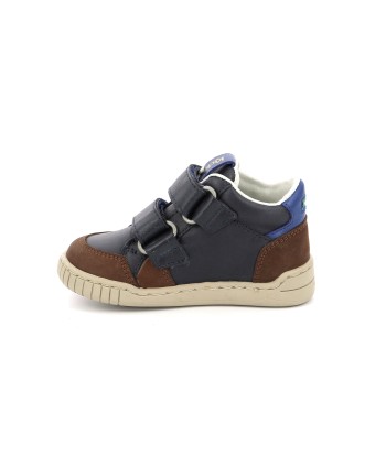 KICKERS WINCKY VELC marine marron Chaussures Hautes Sneakers Venez découvrir notre 