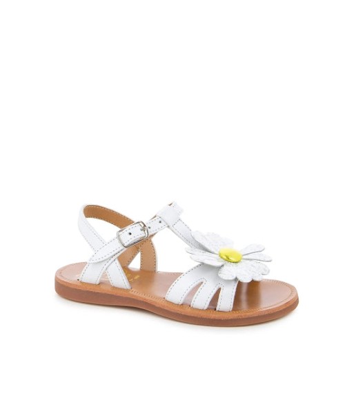 POM D'API PLAGETTE BIG FLO blanc Sandales  Nu Pieds sélection de produits