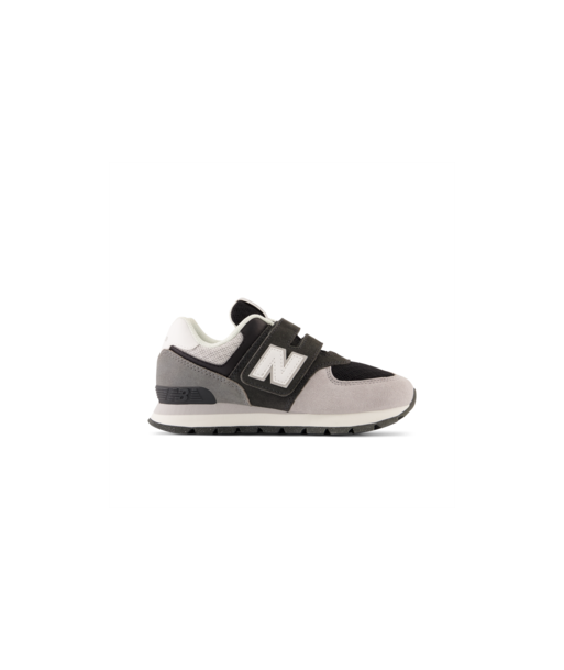 NEW BALANCE PV574 DA2 gris noir sneakers baskets brillant des détails fins