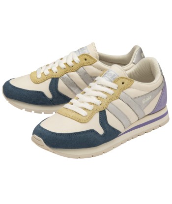 GOLA DAYTONA QUADRANT Blanc bleu lilas Sneakers Baskets adulte prix