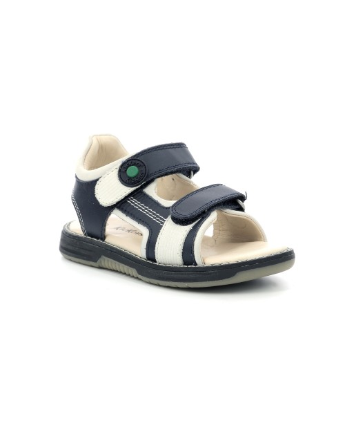 KICKERS KICKGALACXO Marine Blanc Sandales/ nu-pieds Comparez plus de prix