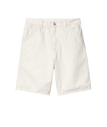 Carhartt Single Knee Short - White Rinsed 50% de réduction en Octobre 2024