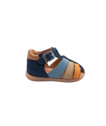 BABYBOTTE GIMMY Bleu Multi sandales nu pieds l'achat 