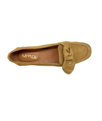 MAROLI 8349 camel Mocassin Véritable concentré